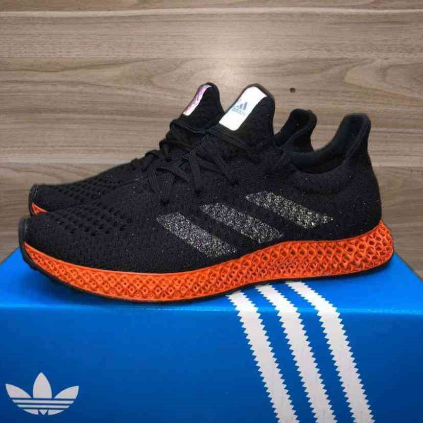 Futurecraft 4D Black Orange
