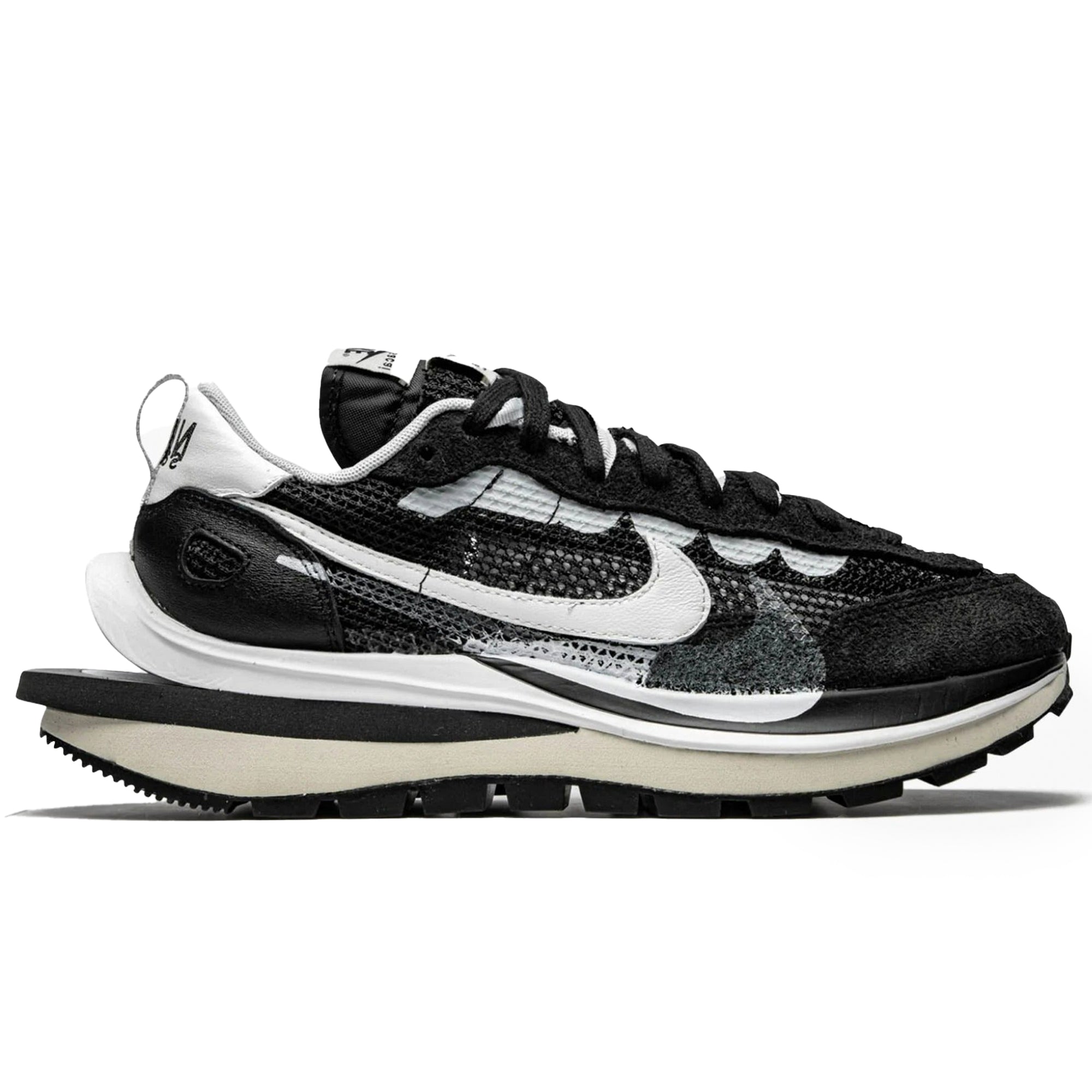 Sacai x Nike Vaporwaffle Black White