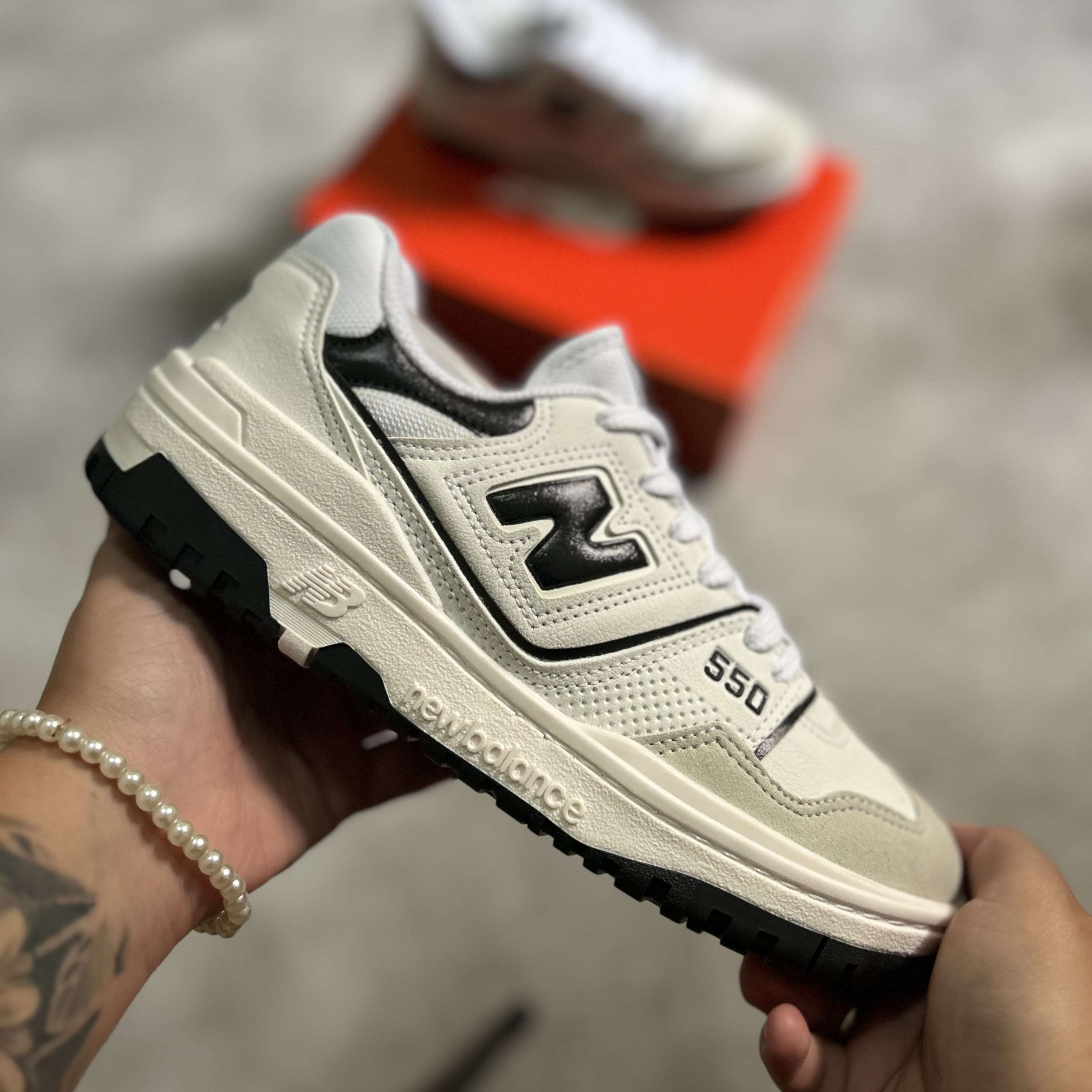 New Balance 550 White Black