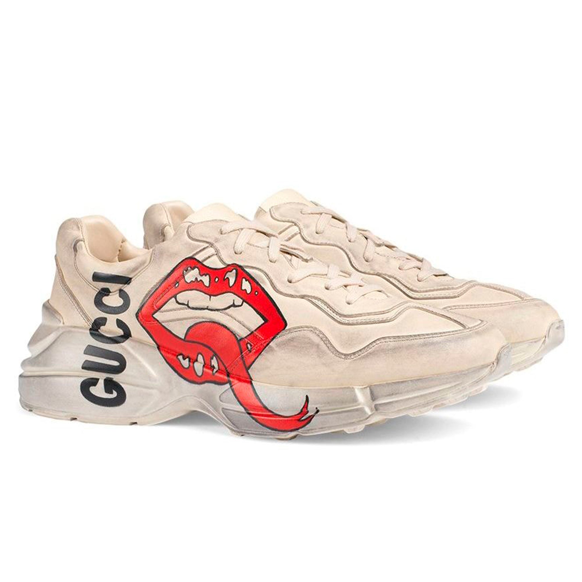 Rhyton With Mouth Print