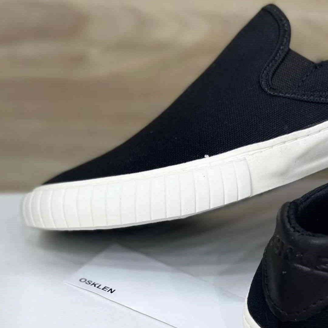 Canvas Slip On Black