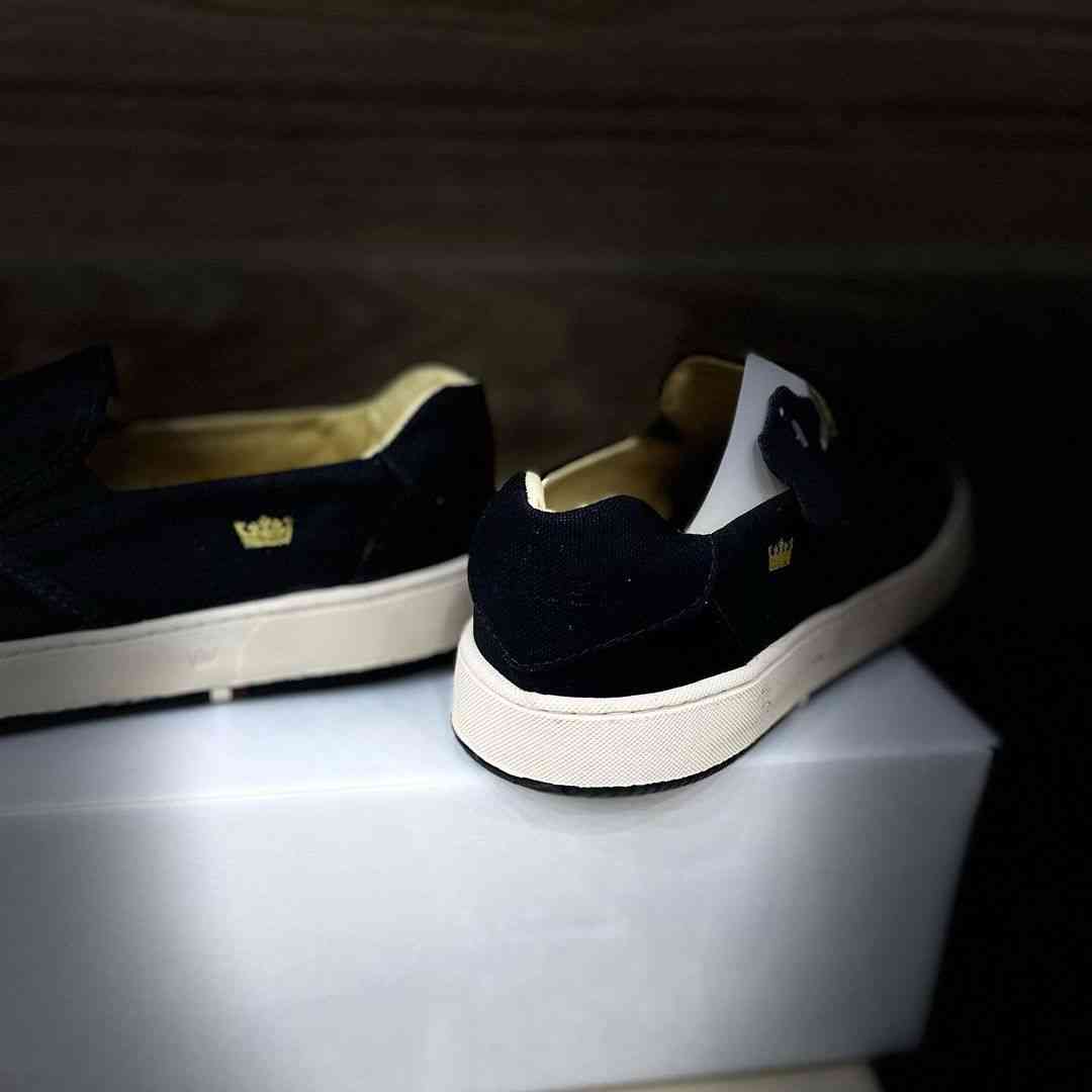 Canvas Slip On Black