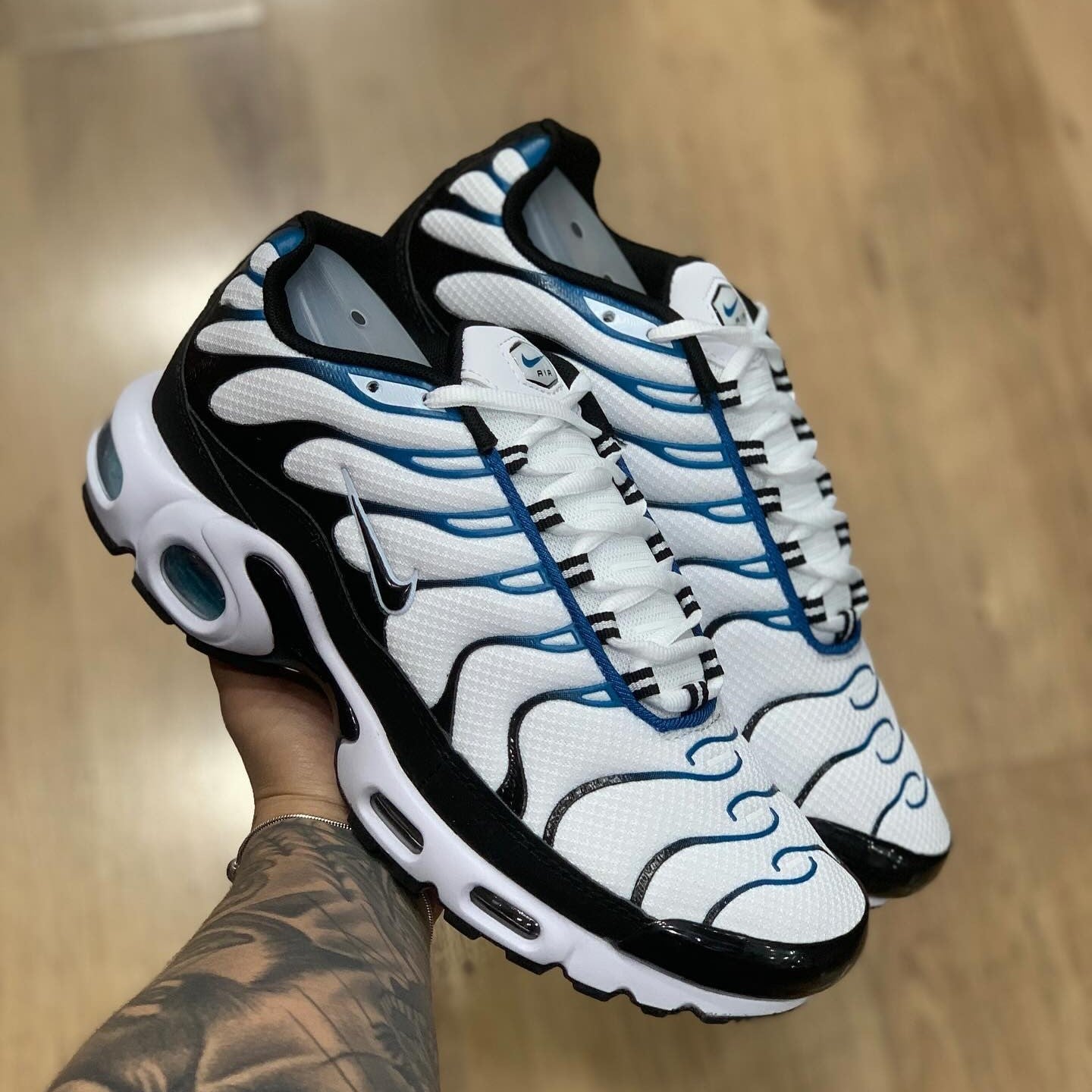 Air Max Plus TN Pure Platinum Court Blue