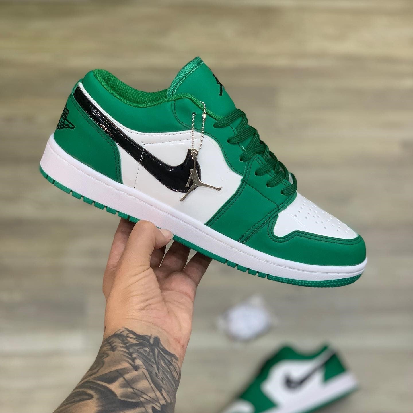 Air Jordan 1 Low Pine Green*