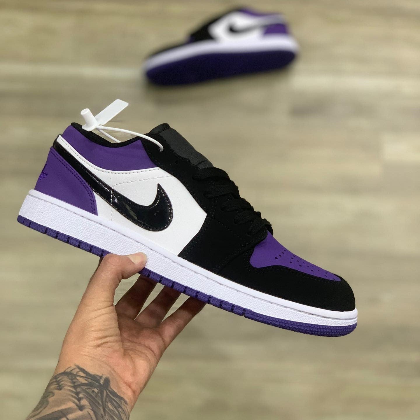 Air Jordan 1 Low Court Purple