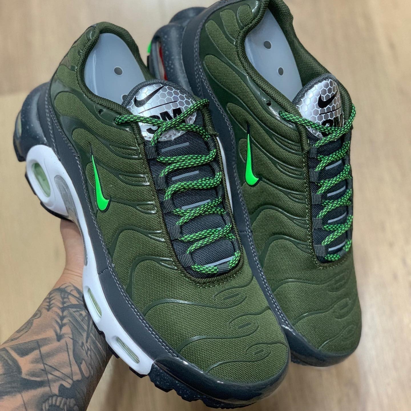 Air Max Plus TNᅠ3M Black Green