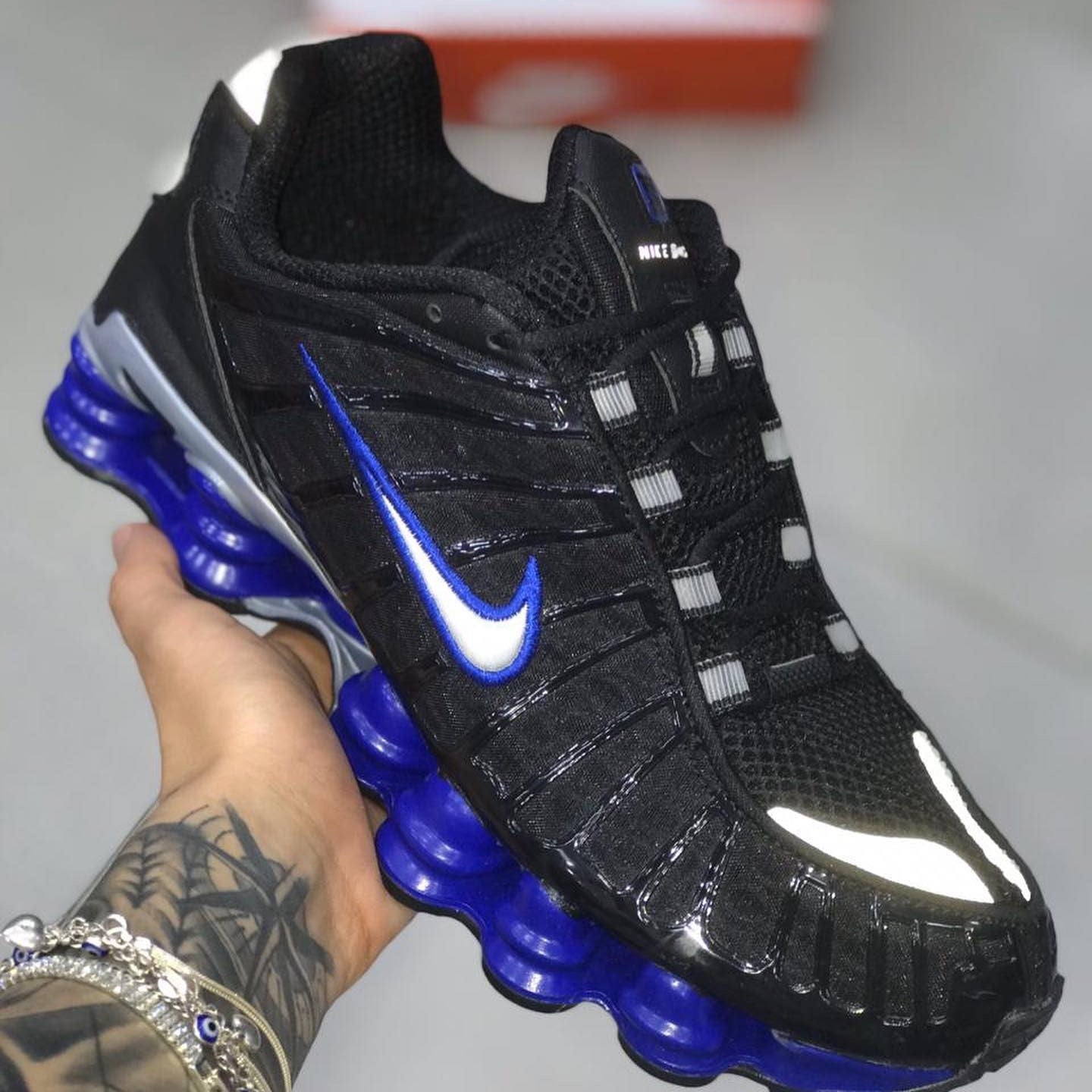 Shox TL Black Racer Blue