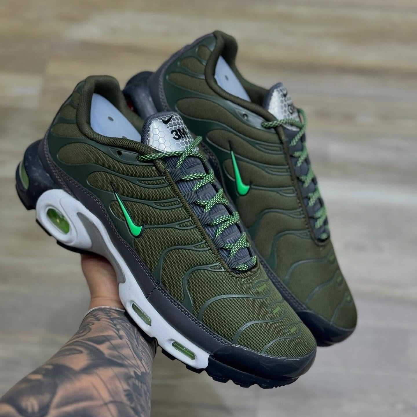 Air Max Plus TNᅠ3M Black Green