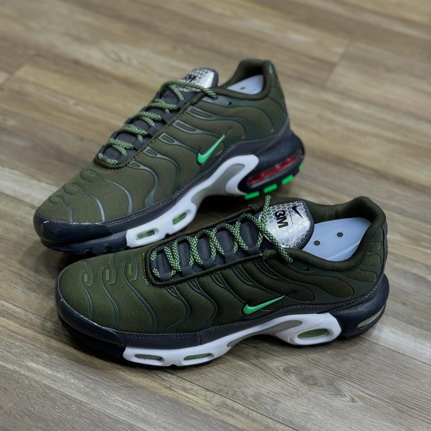 Air Max Plus TNᅠ3M Black Green