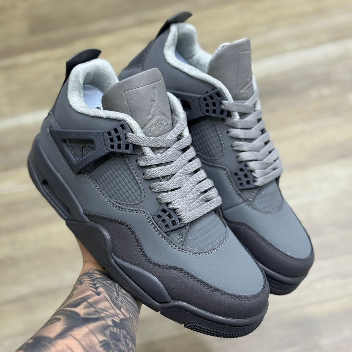 Air Jordan 4 Retro SE GS Wet Cement