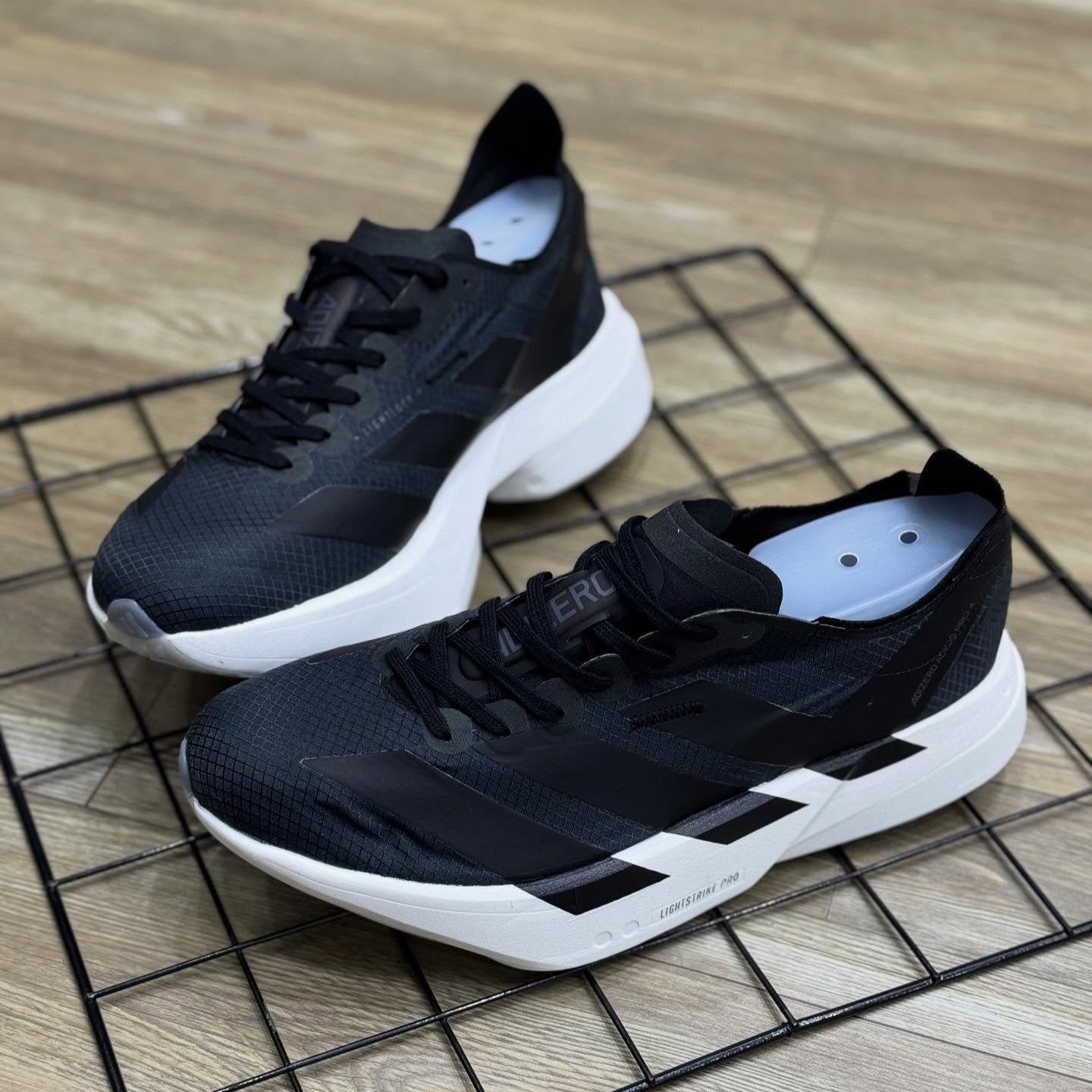 Adizero Adios Pro 4 Core Black Grey Five