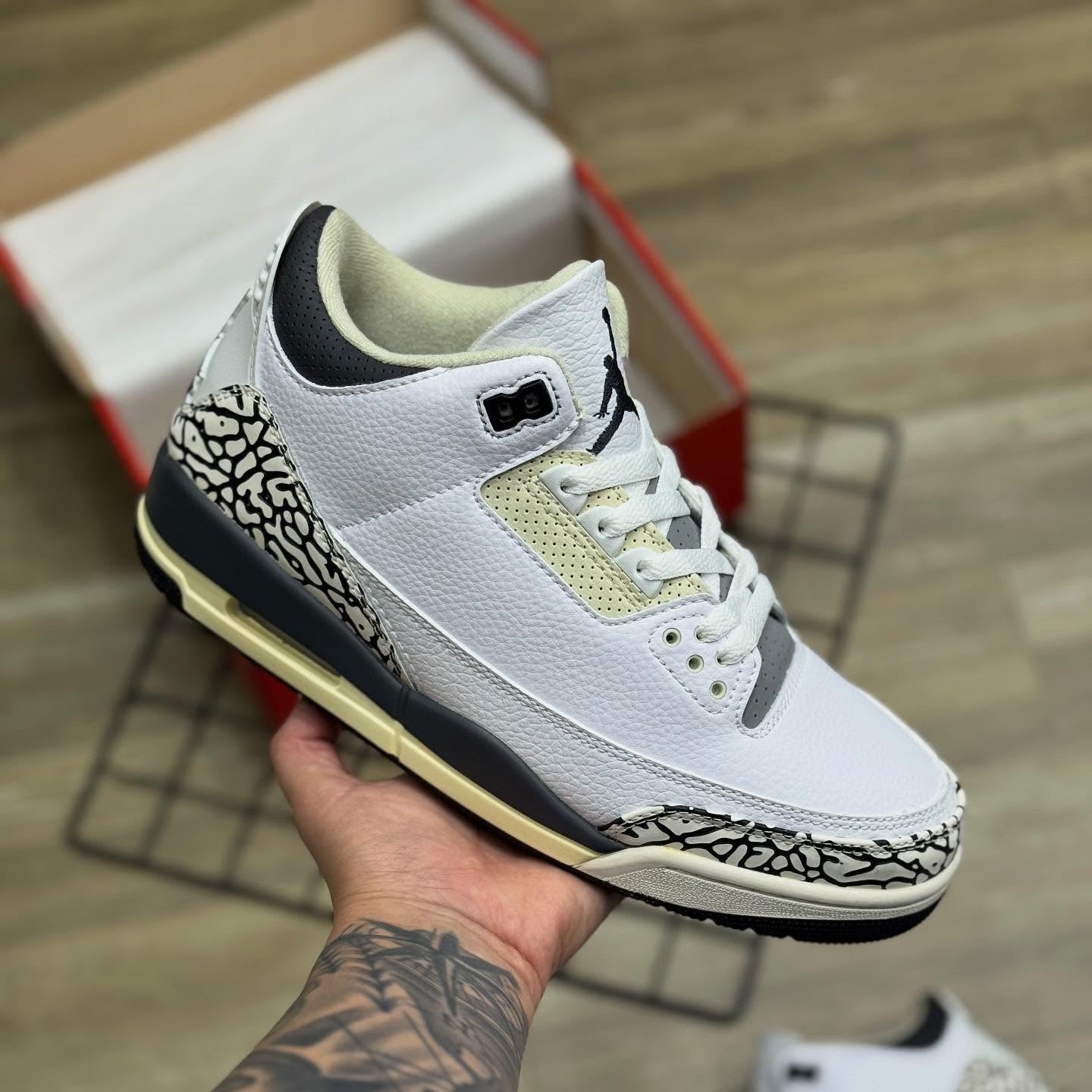 Air Jordan 3 Retro GS Hide N Snea