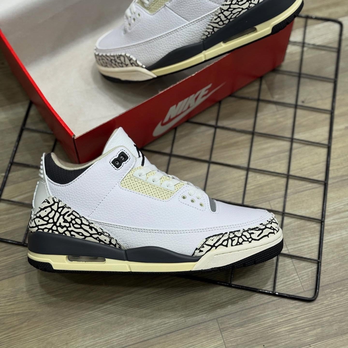 Air Jordan 3 Retro GS Hide N Snea