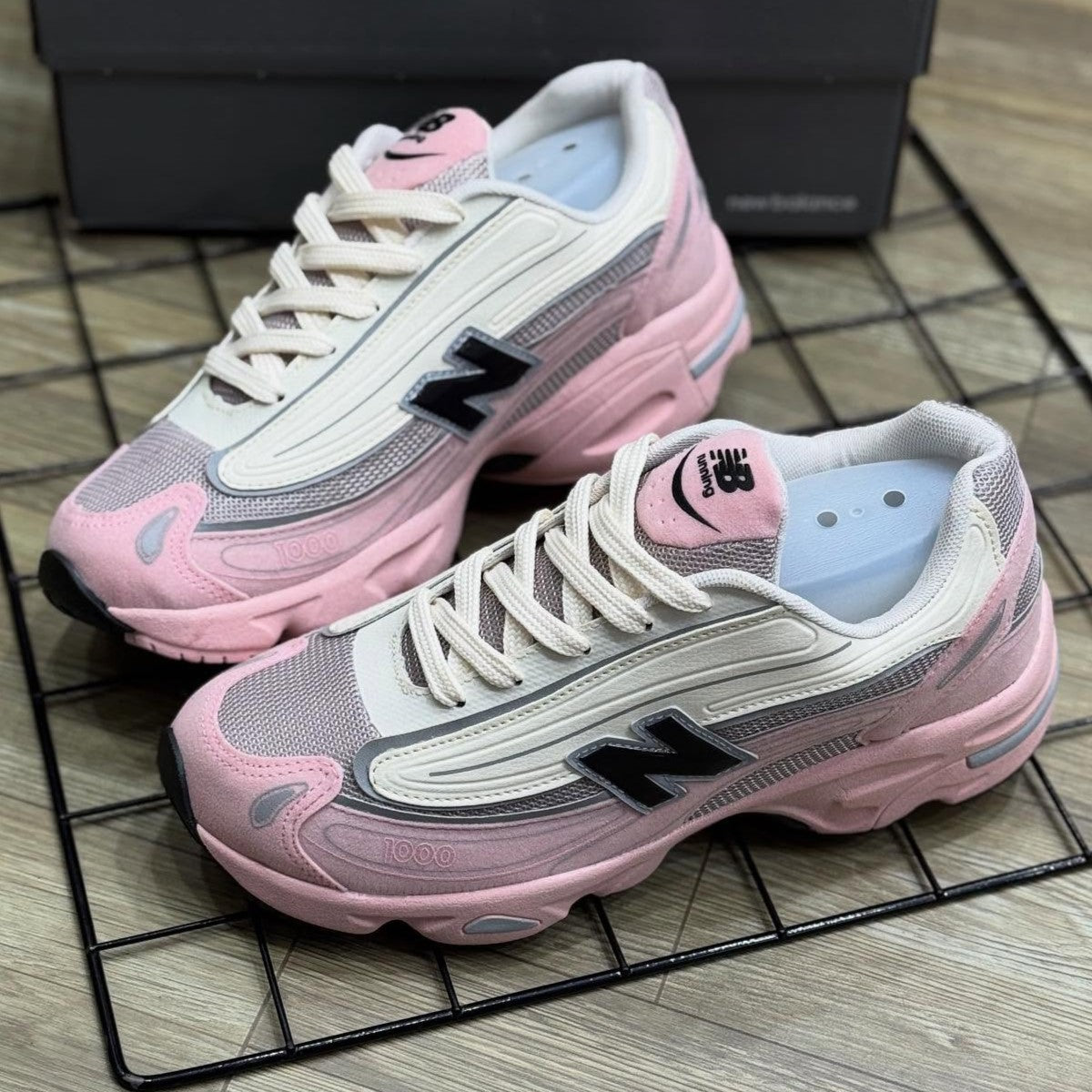 New Balance 1000 Light Mauve Black