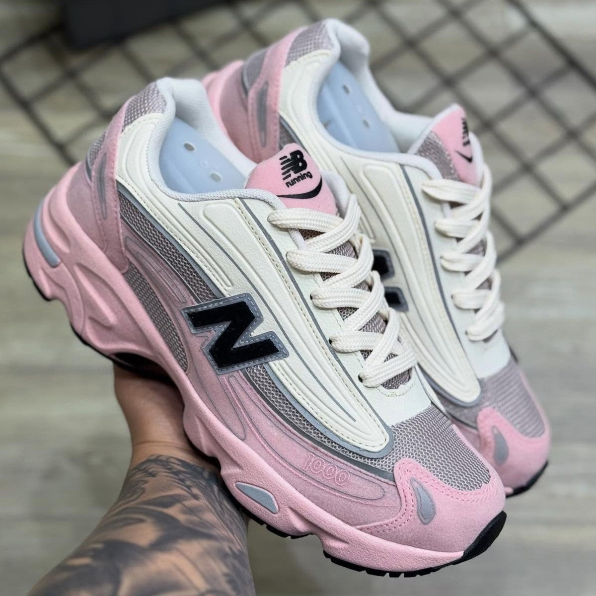 New Balance 1000 Light Mauve Black