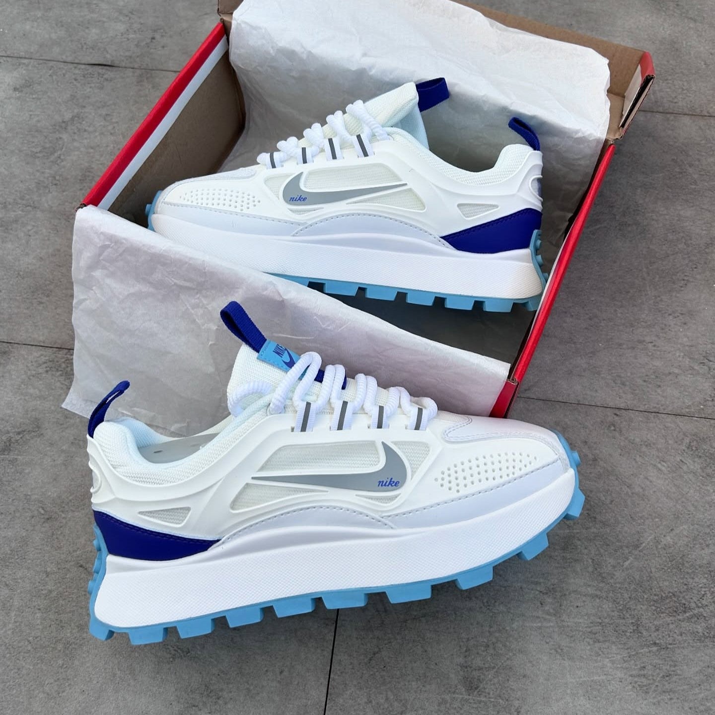 Air Max Bailleli White Blue
