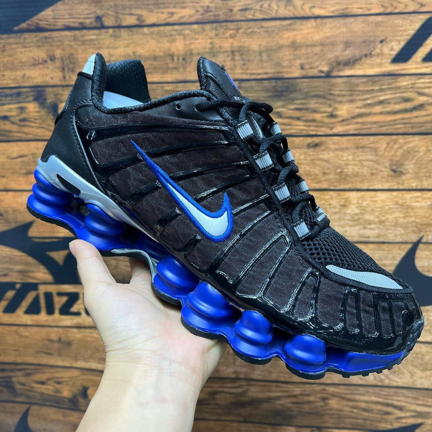 Shox TL Black Racer Blue