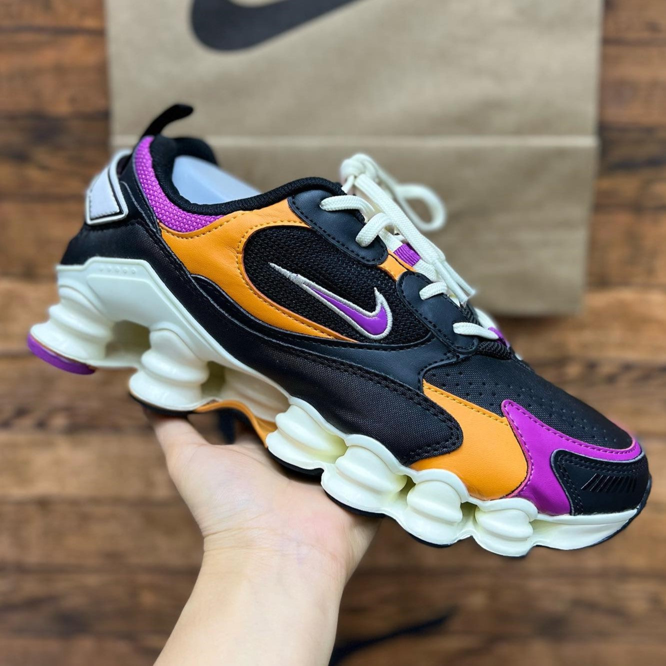 Shox TL Purple Orange