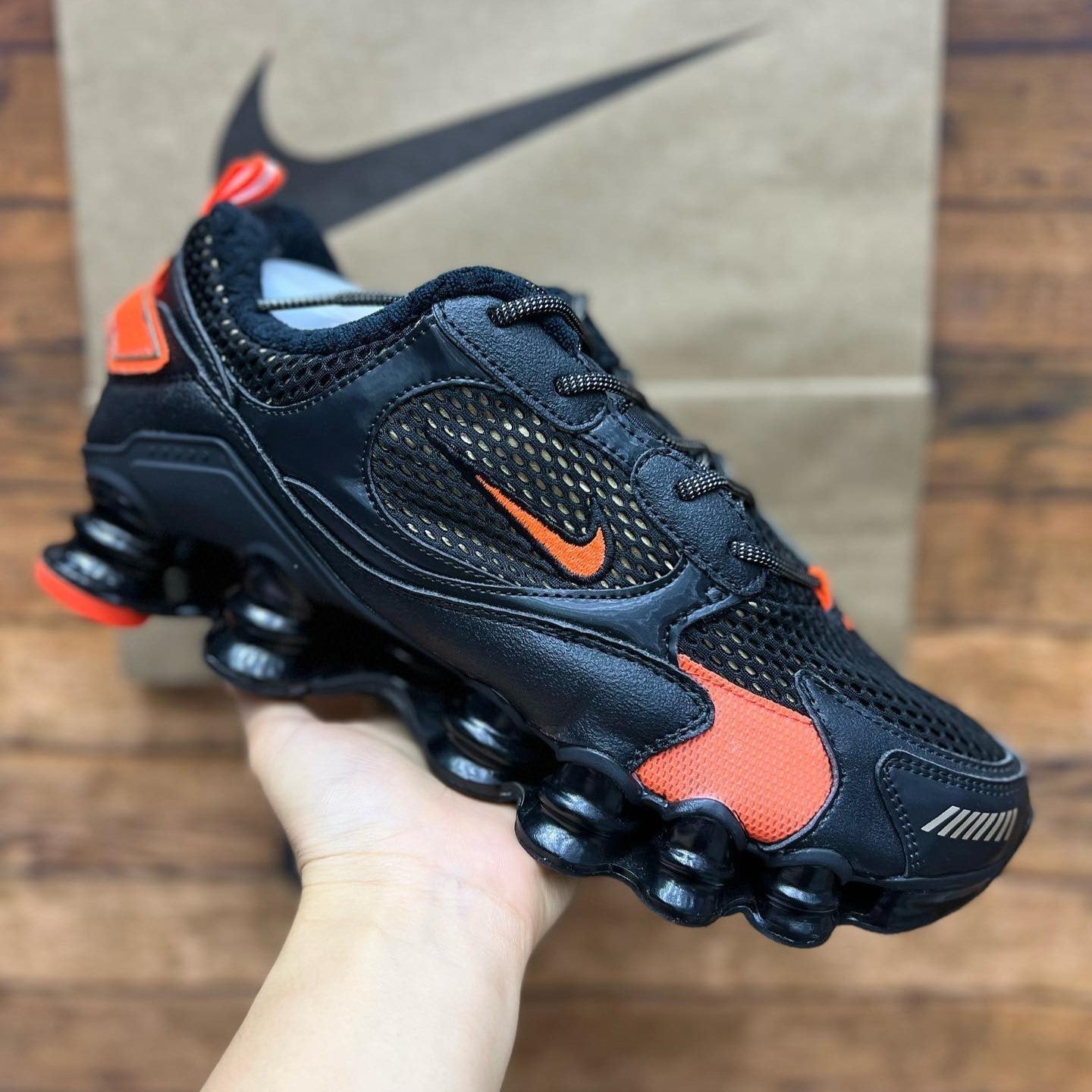 Shox TL Nova Black Orange