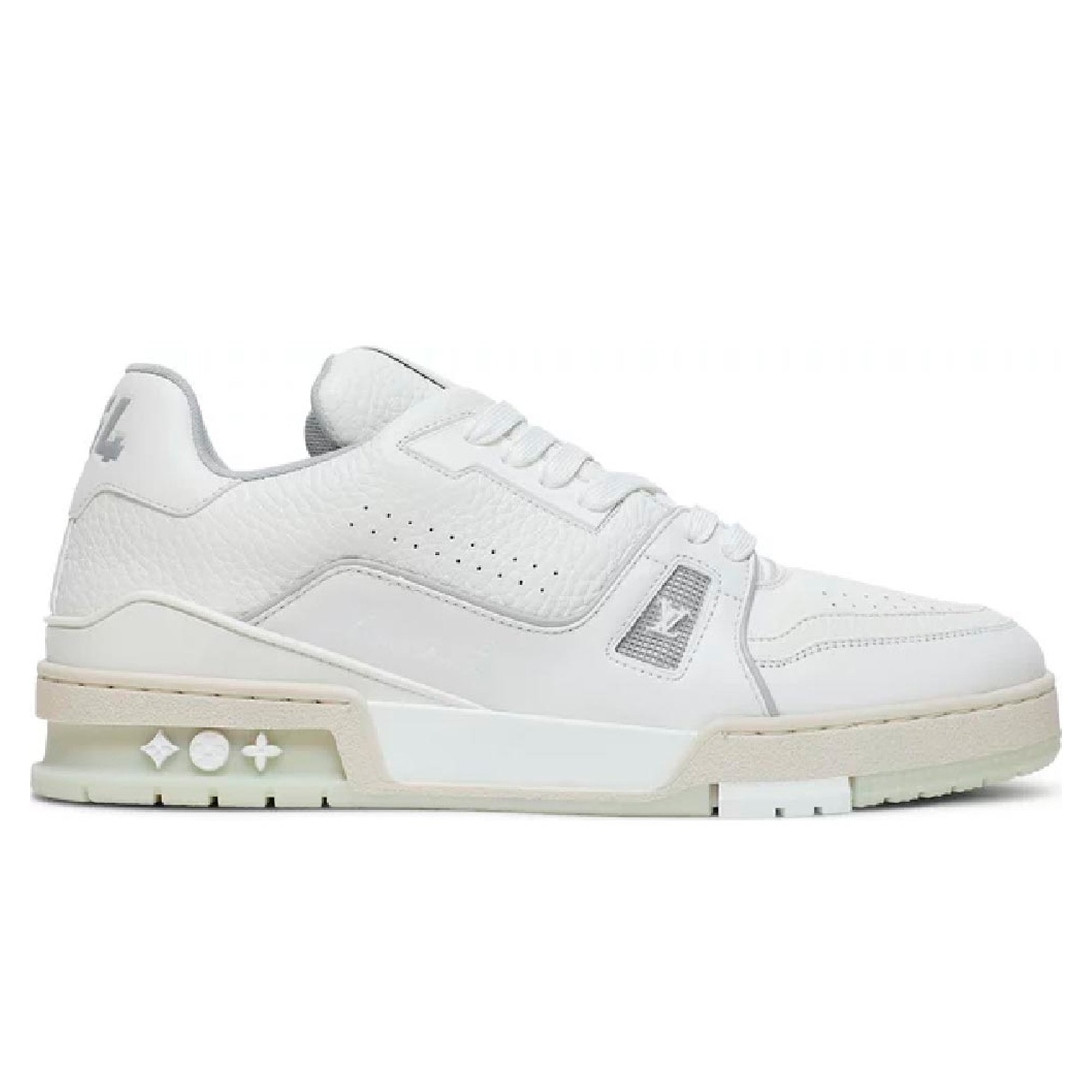 LV Trainer White Grey Signature