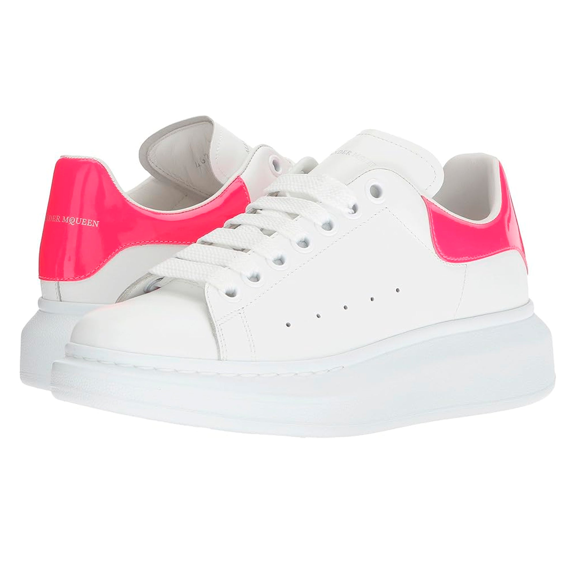 McQueen Oversized White Peony Pink