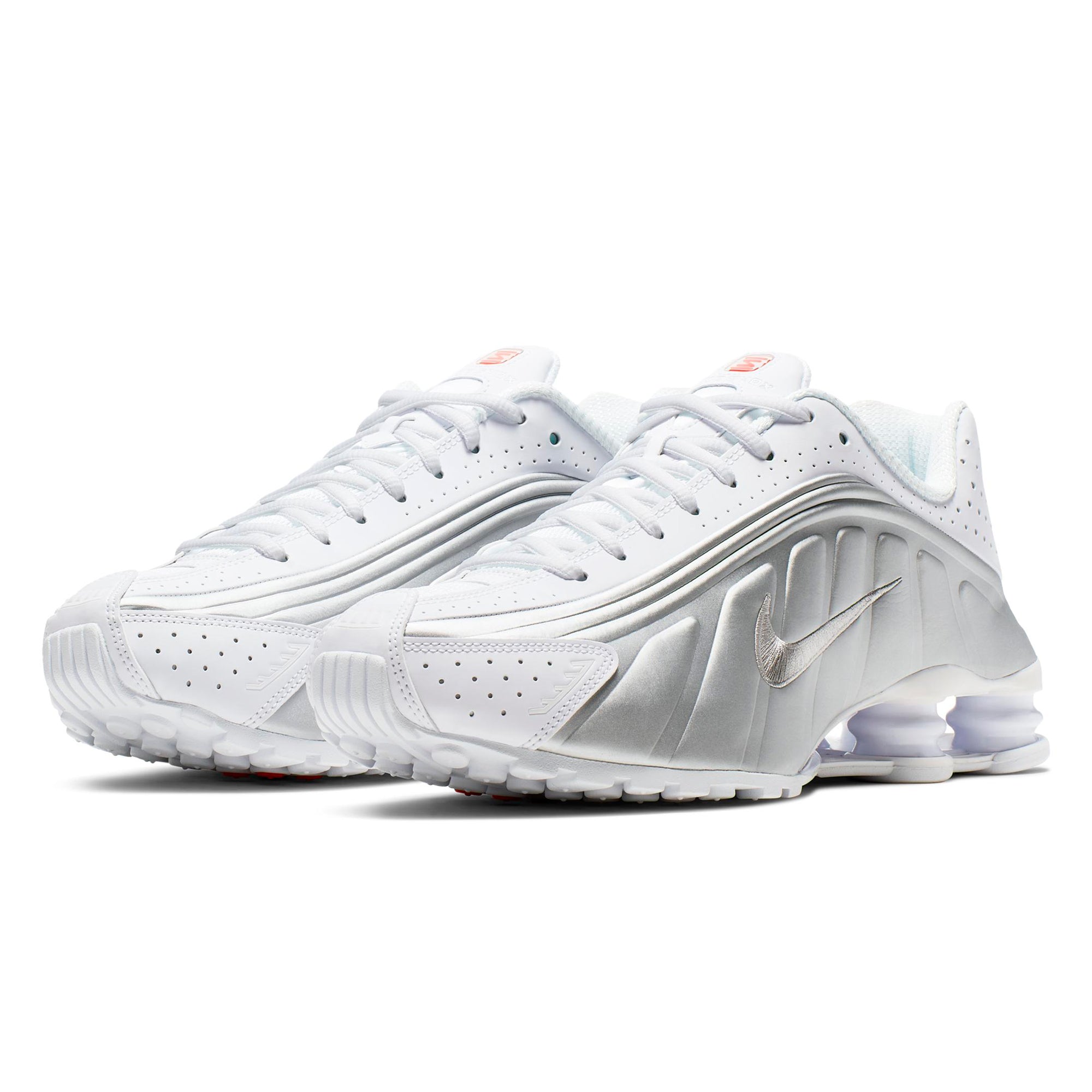Shox R4 White Metallic