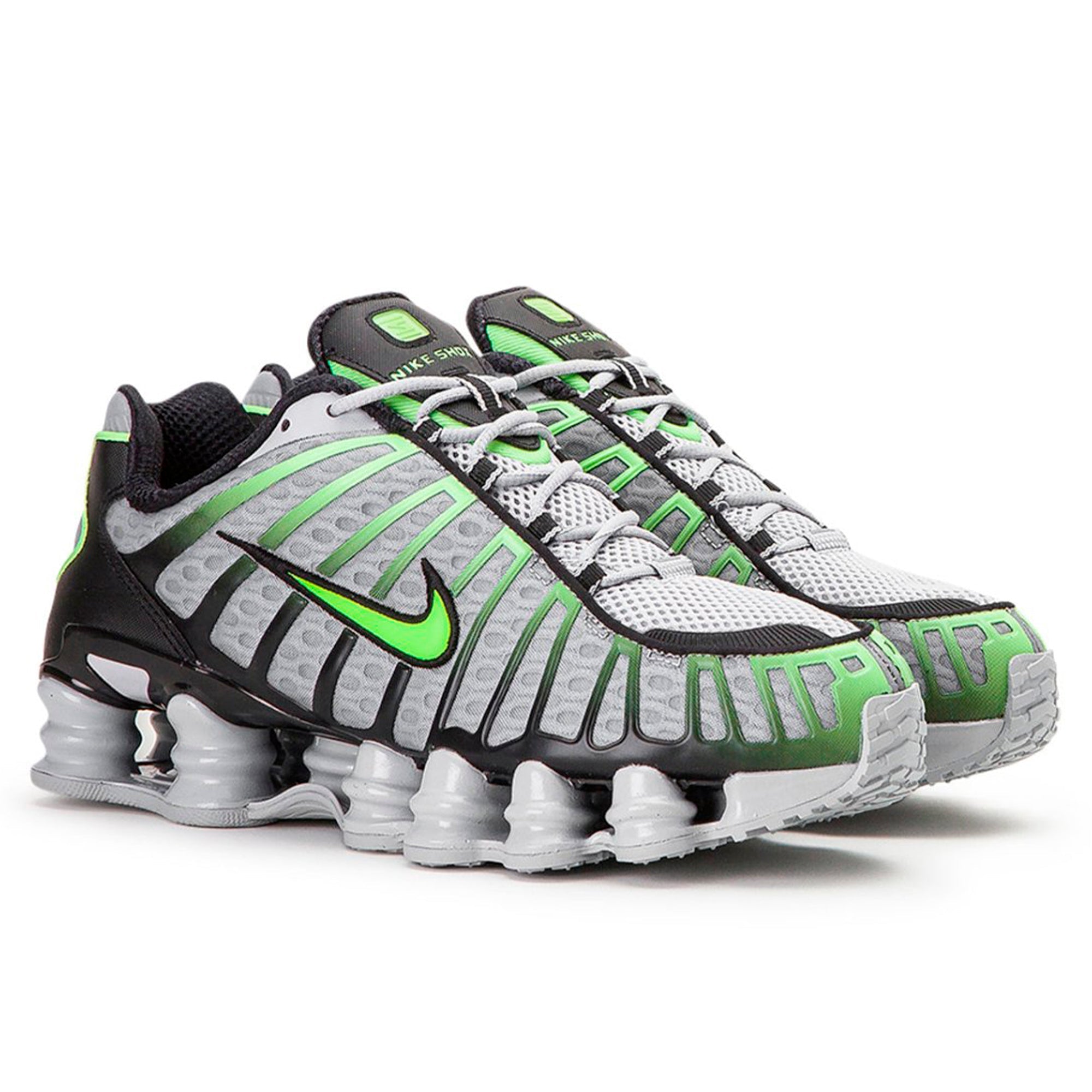 Shox TL Wolf Grey Lime