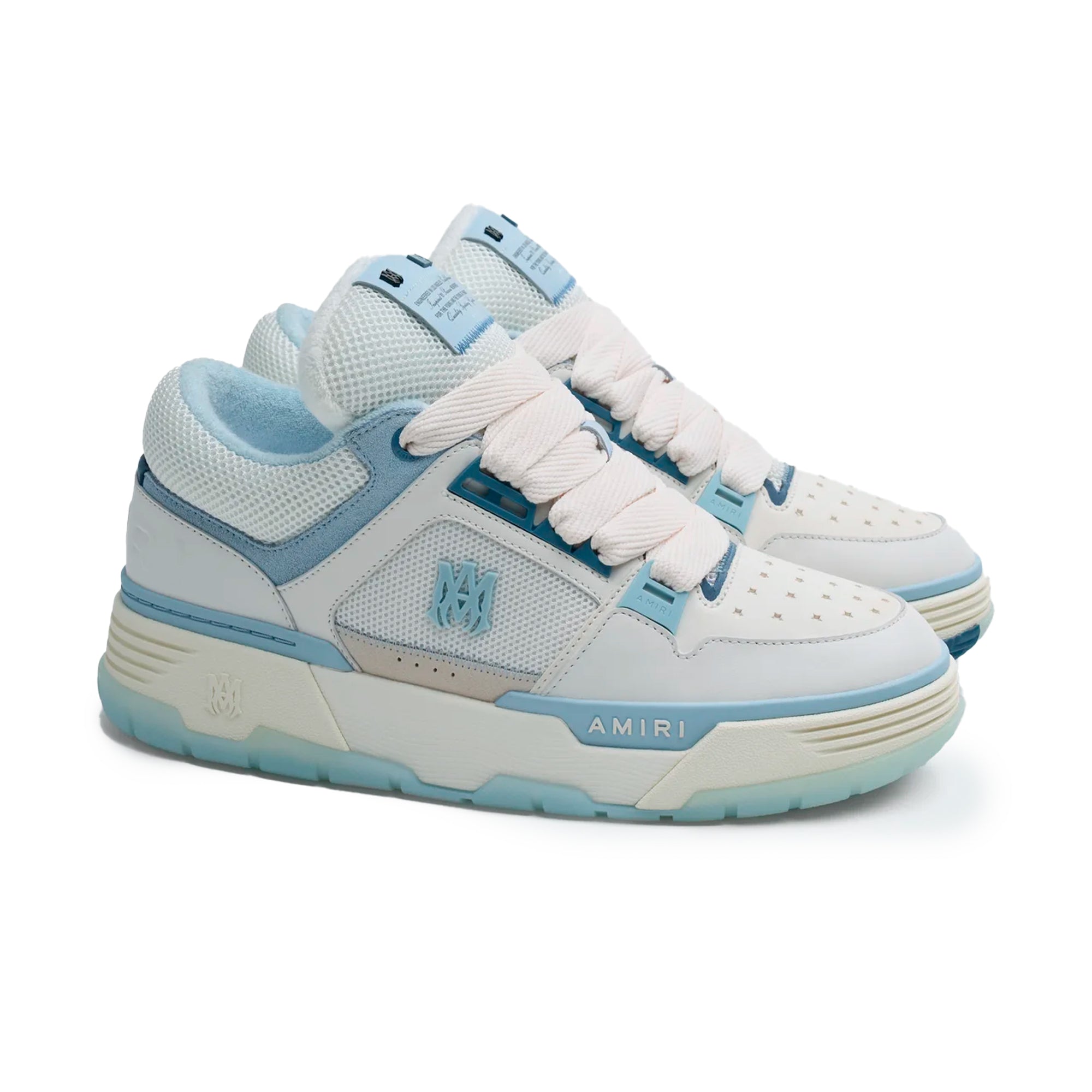 AMIRI MA-1 White Blue