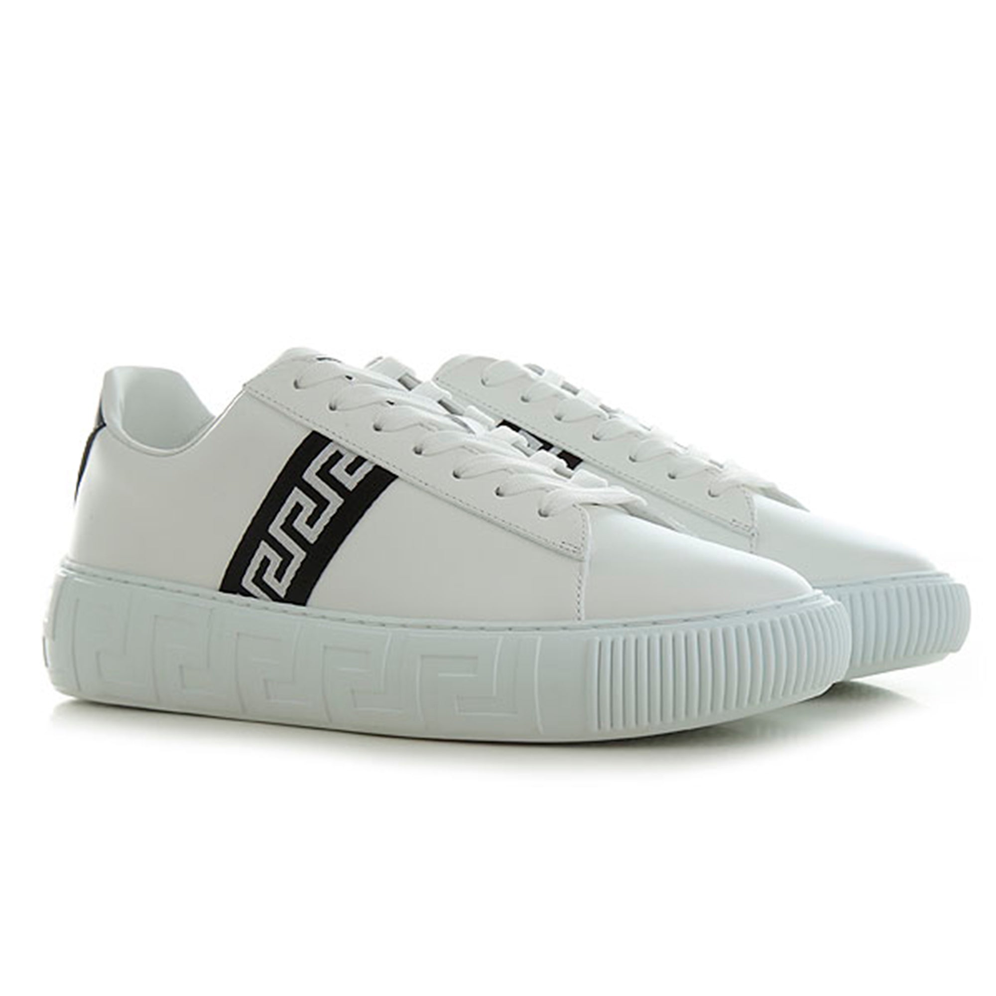 Versace Greca White