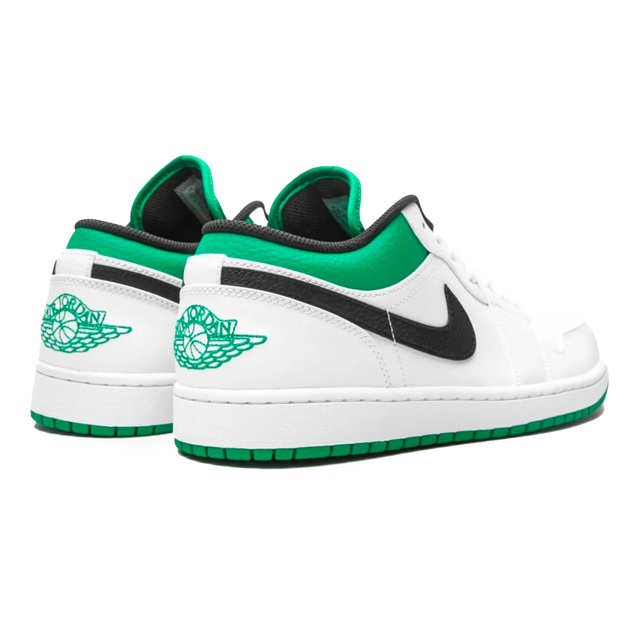 Air Jordan 1 Low White Lucky Green