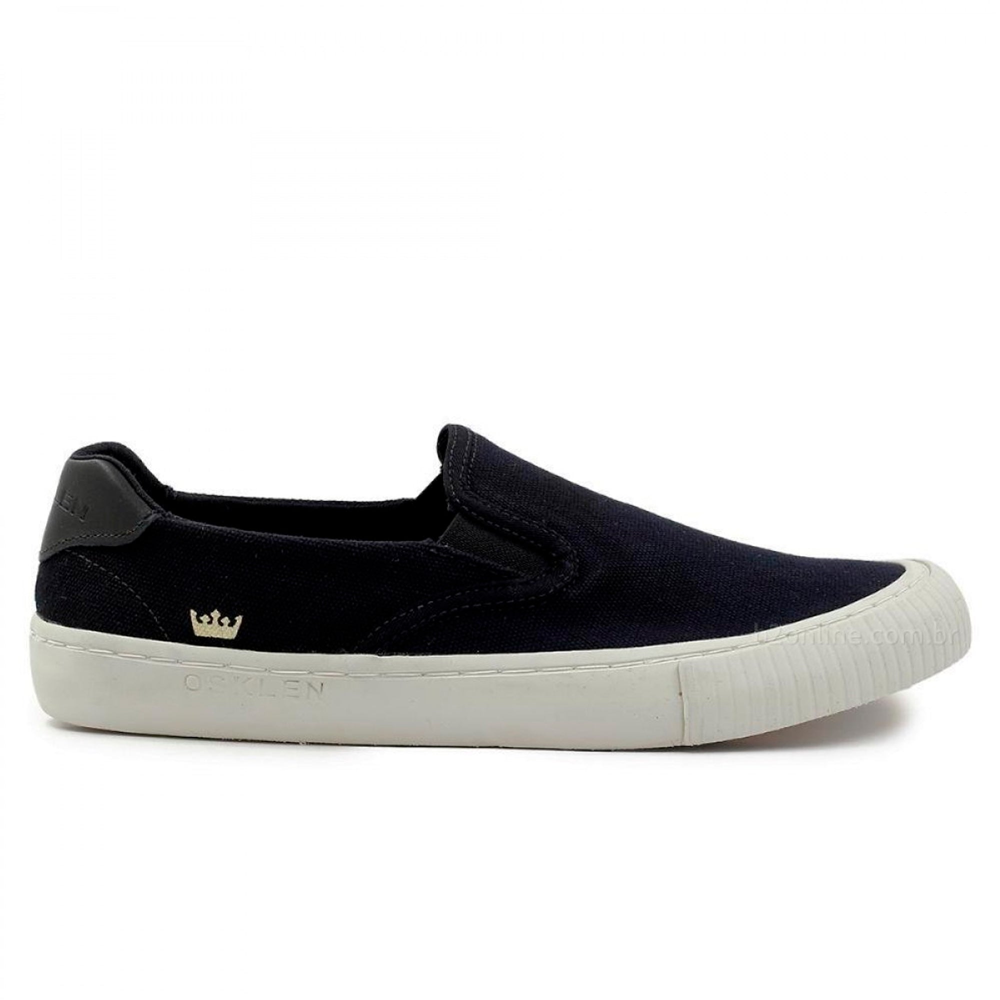 Canvas Slip On Black