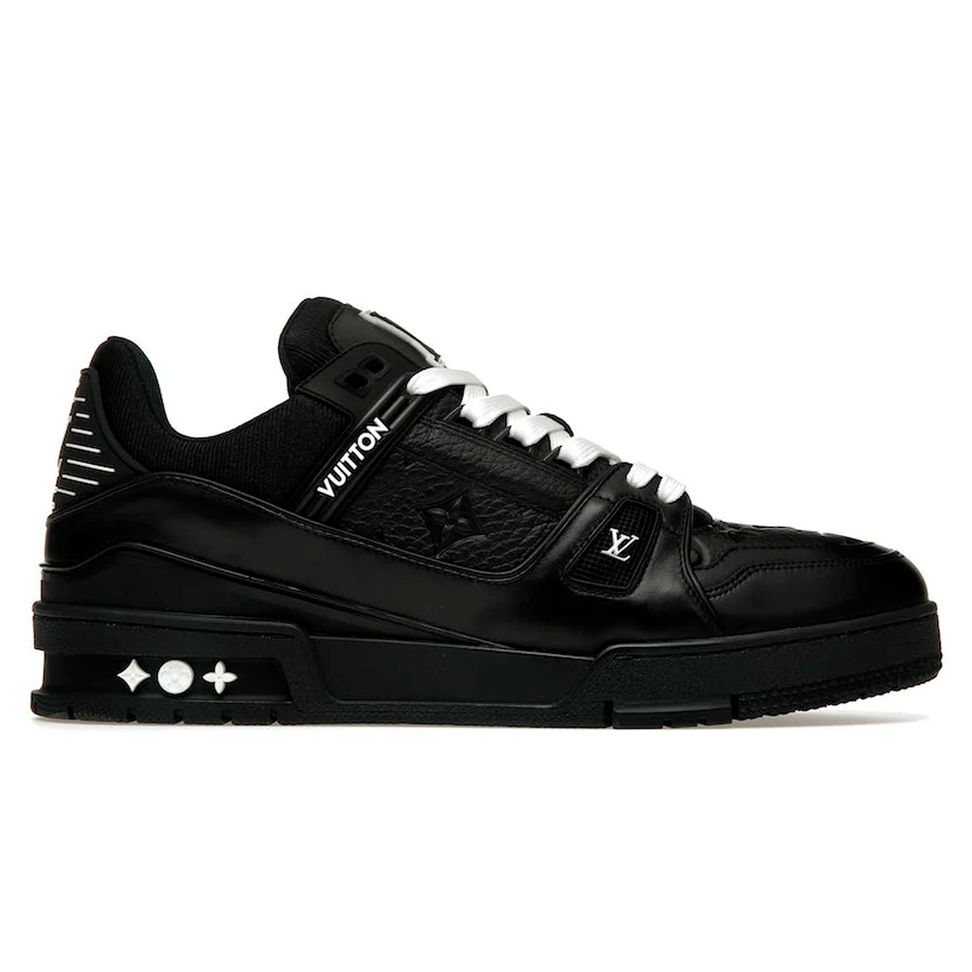 LV Trainer Black Embossed Monogram