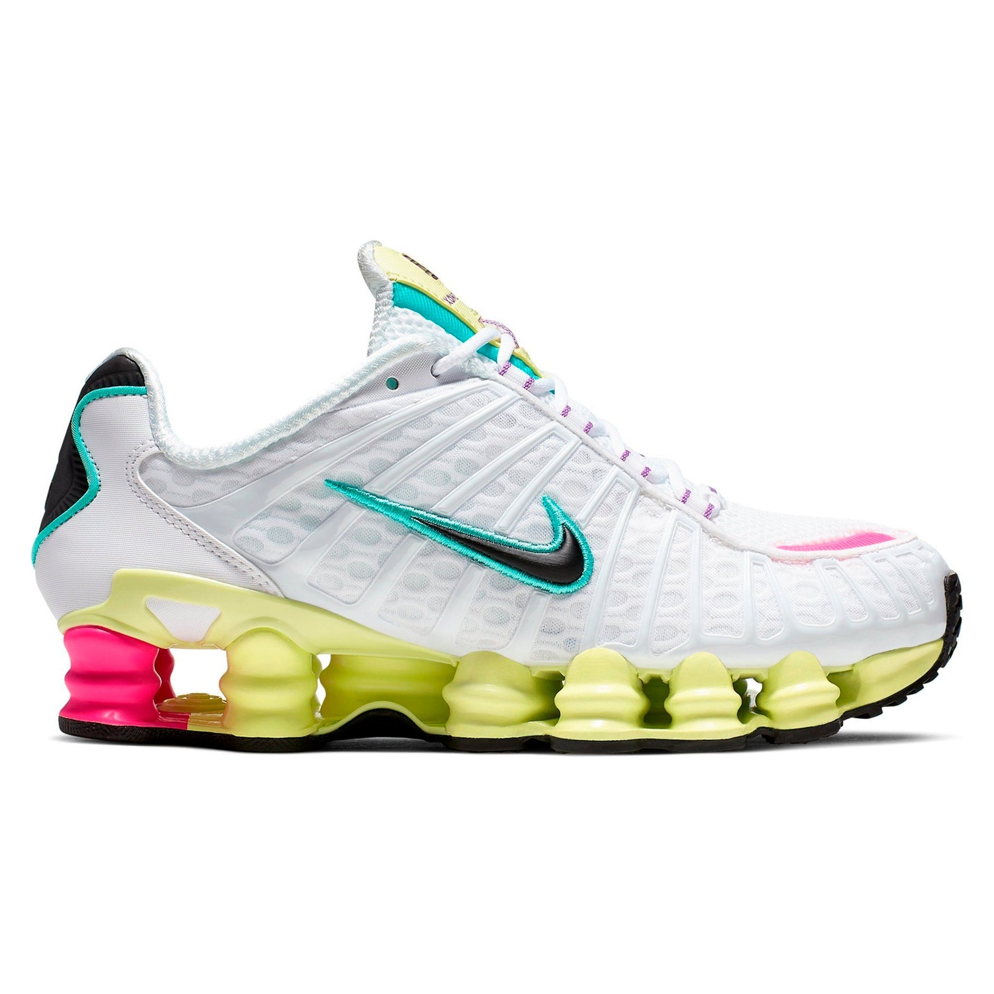 Shox TL White Multi-Color